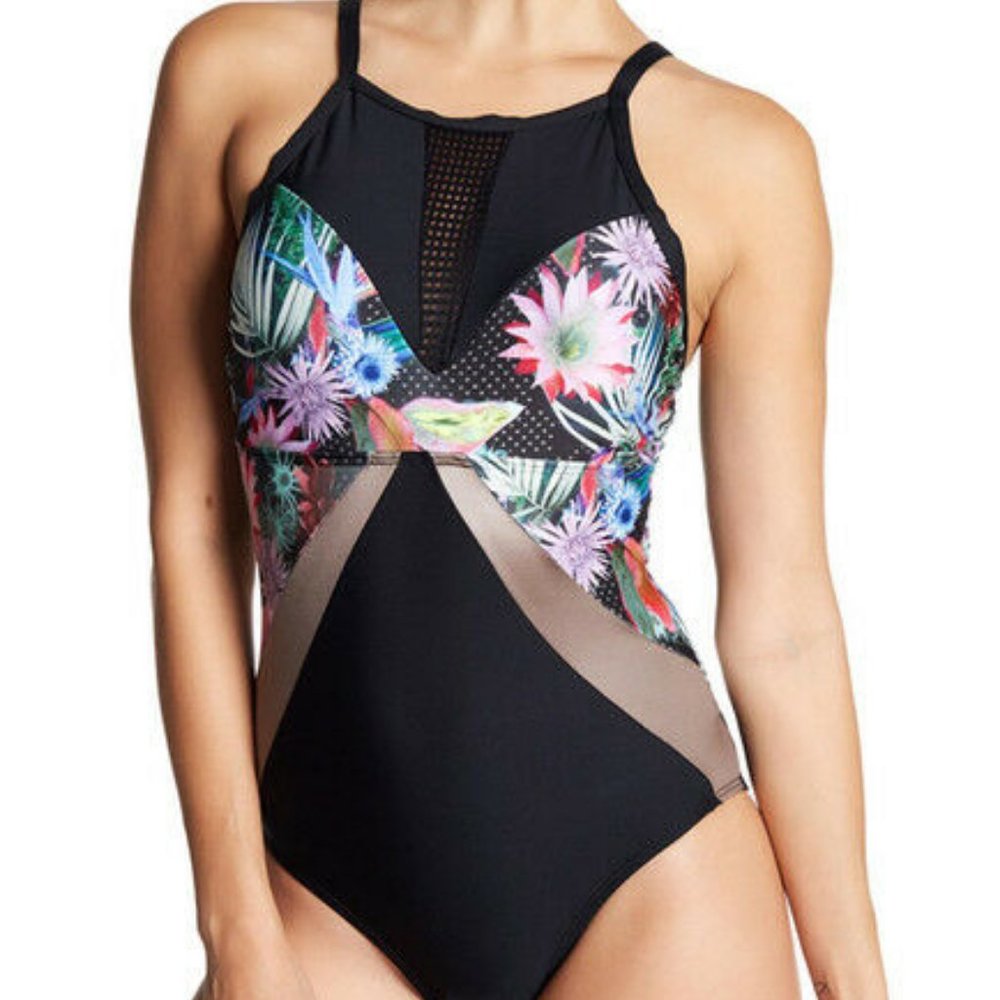 Next Botanix Soft Cup One-Piece Swimsuit Medium